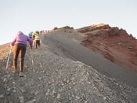 Turen til toppen af Mount Rinjani Turen til toppen af Mount Rinjani