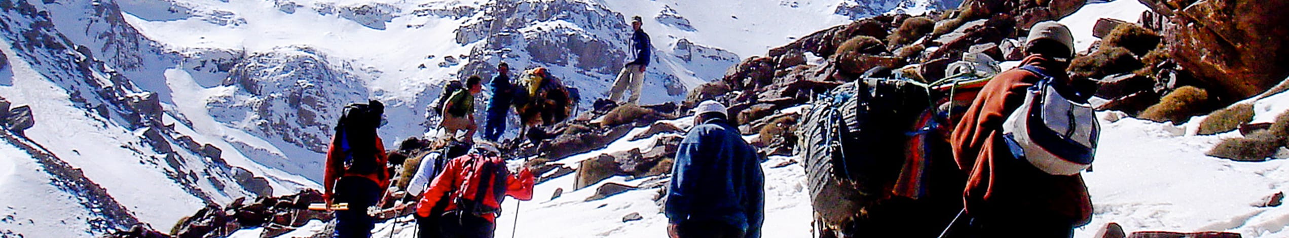 Trek til toppen af Mt. Toubkal