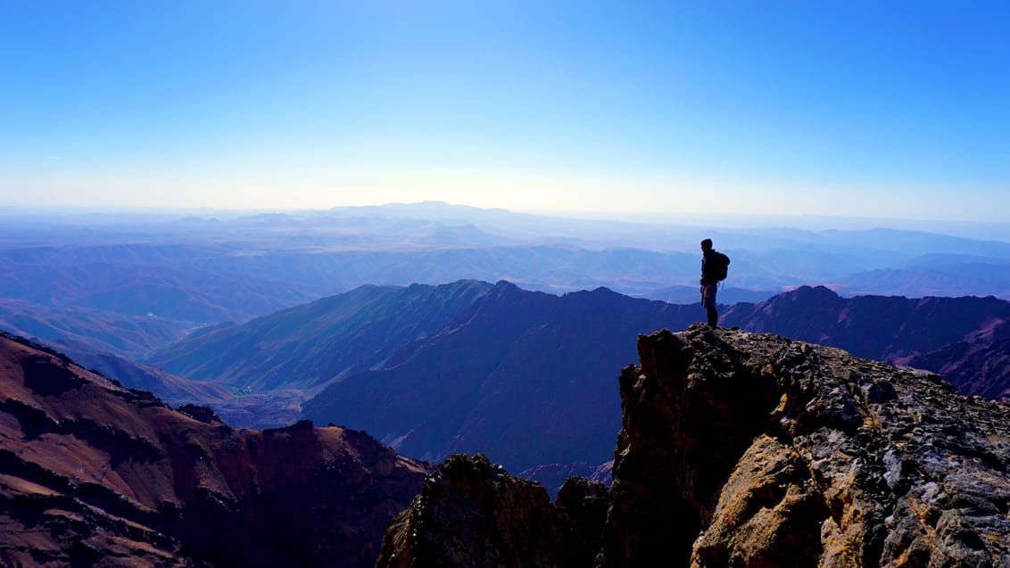 Trek til toppen af Mt. Toubkal