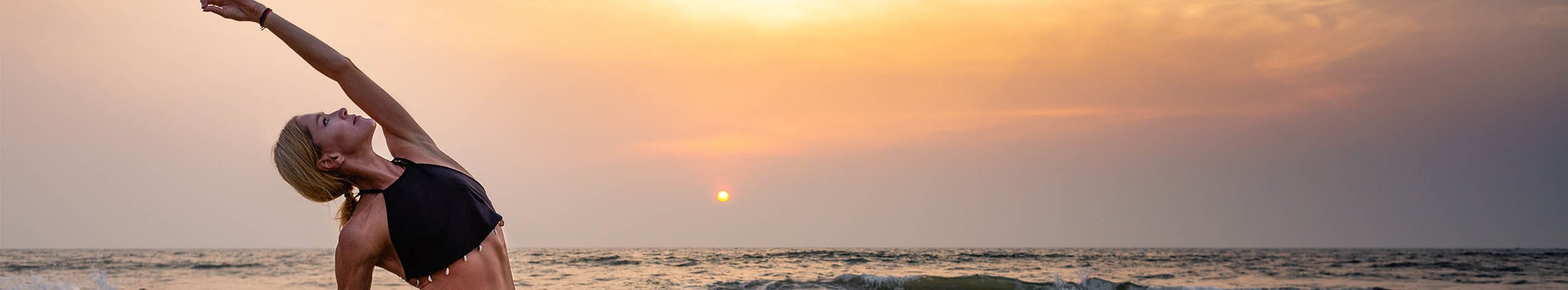 Yogaferie ved stranden