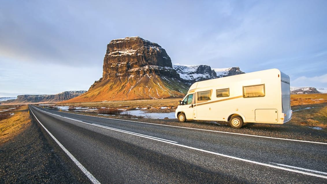 Tag med Jysk Rejsebureau på campereventyr i Island med hele familien