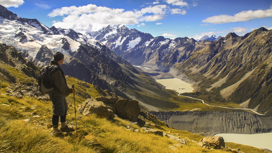 mt. cook - muellers hut walk