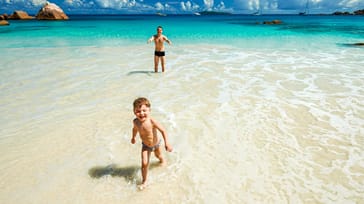 Familien på Seychellerne