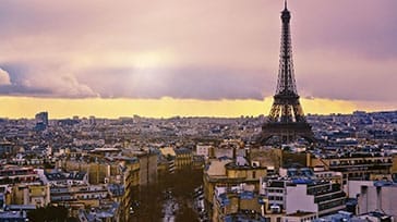 Studietur til Paris, Frankrig
