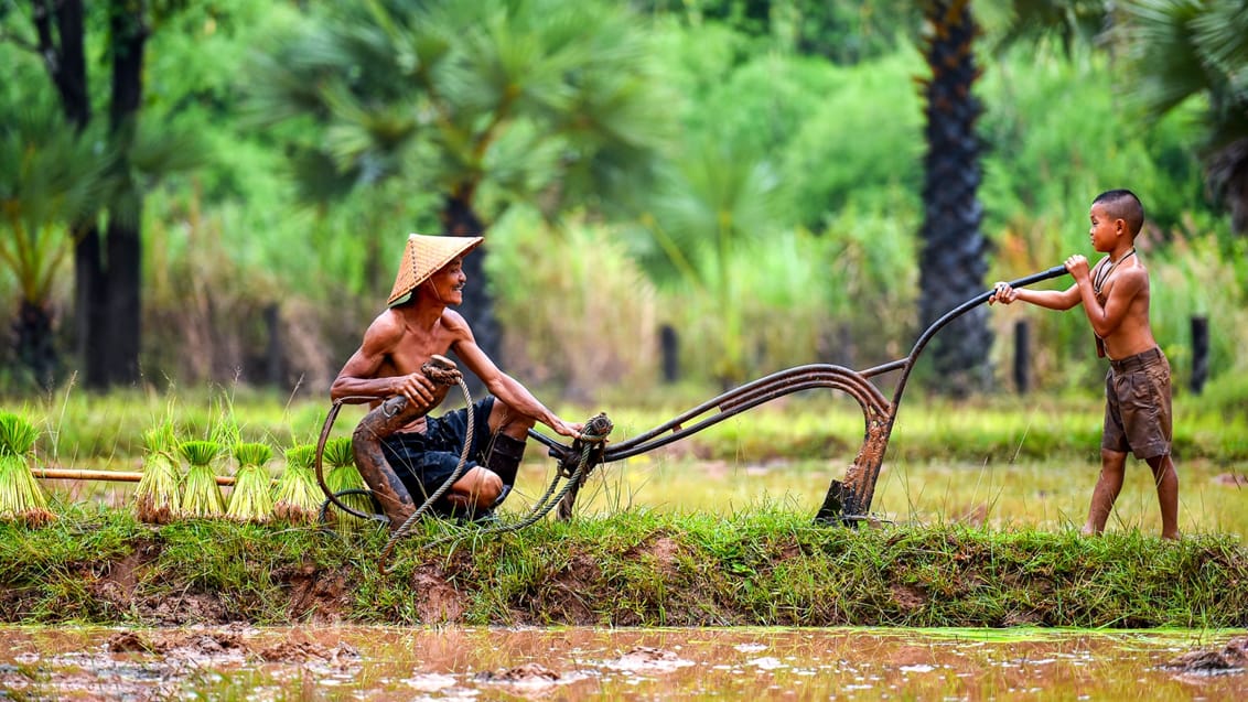 På cykel i det centrale Vietnam