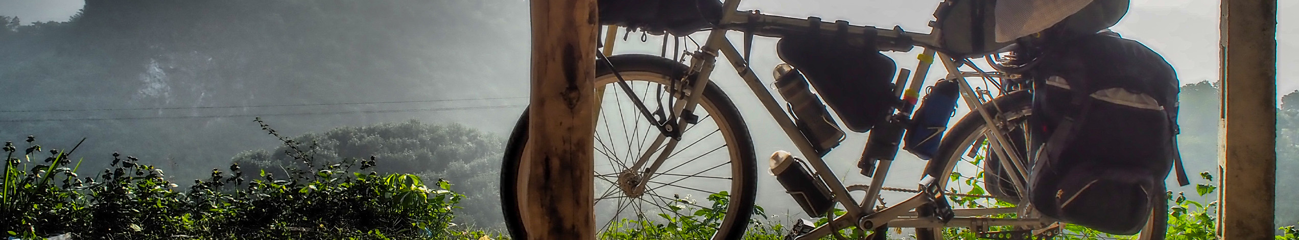 På cykel i Vietnam