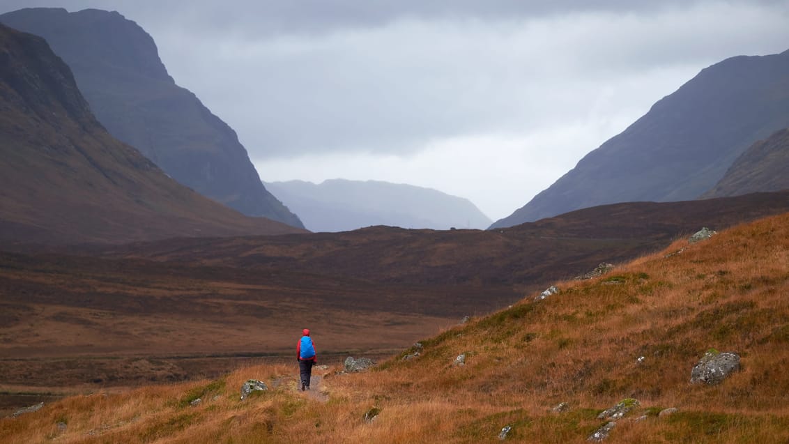 Glencoe kendt som hjertet af det skotske højland, West Highland Way, Skotland