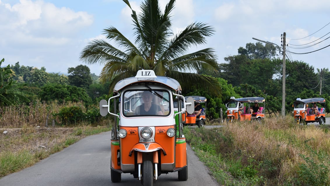 Kør din egen tuk tuk, Chiang Mai, Thailand