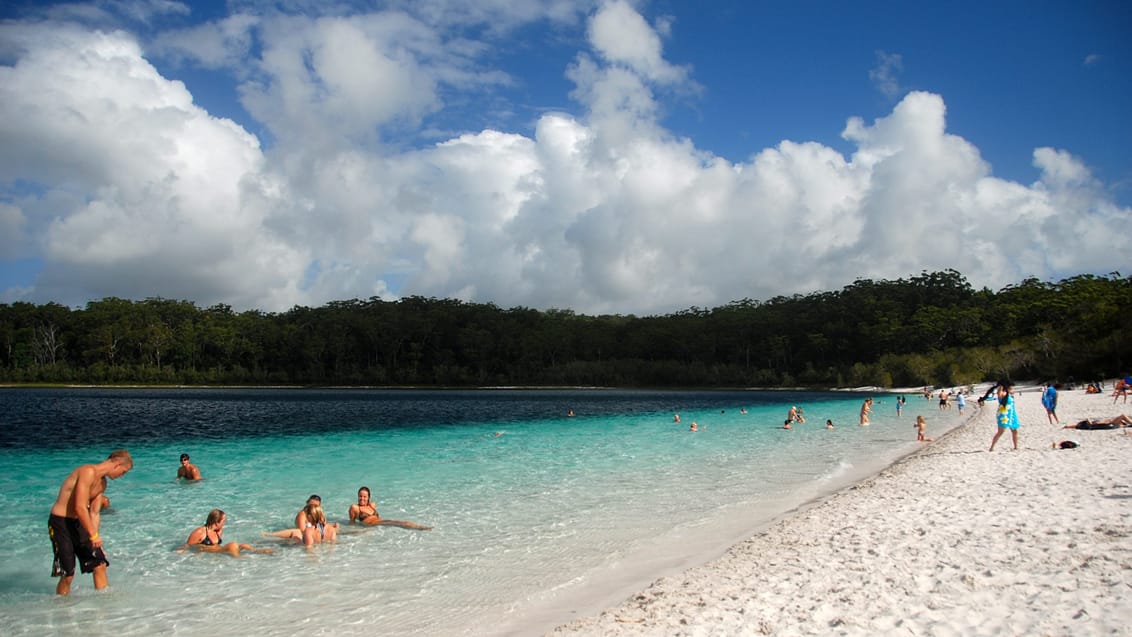 Lake MacKenzie, Fraser Island, Australien