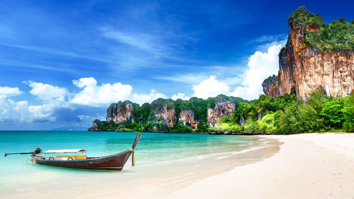 Paradisstrand ved Krabi, Thailand