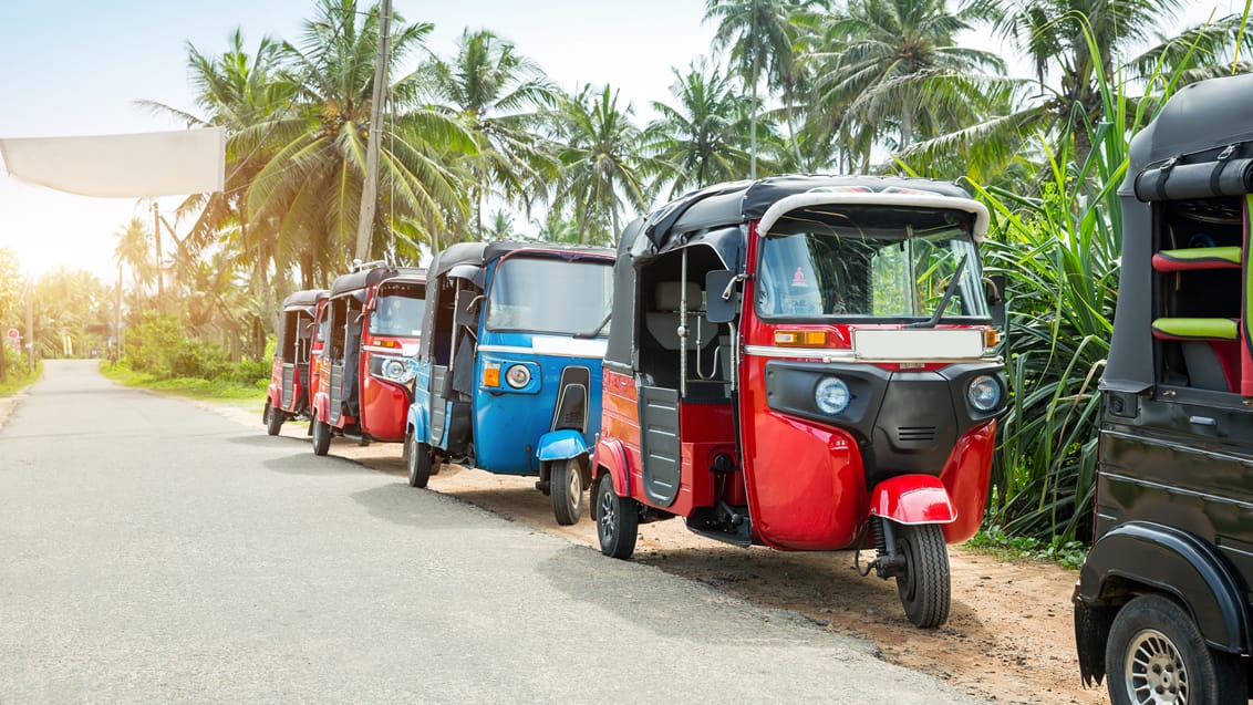 Tuk tuk, Sri Lanka