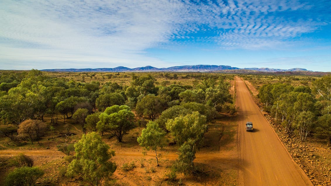 Vejen ind til Karijini Nationalpark