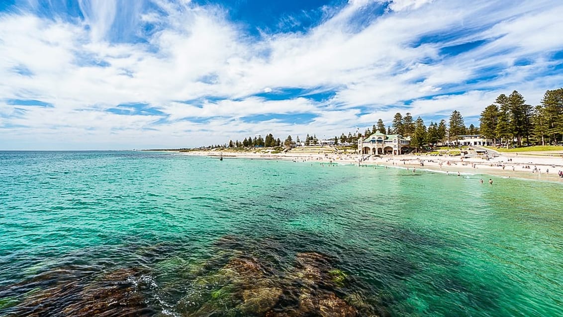 Cottesloe Beach ved Perth