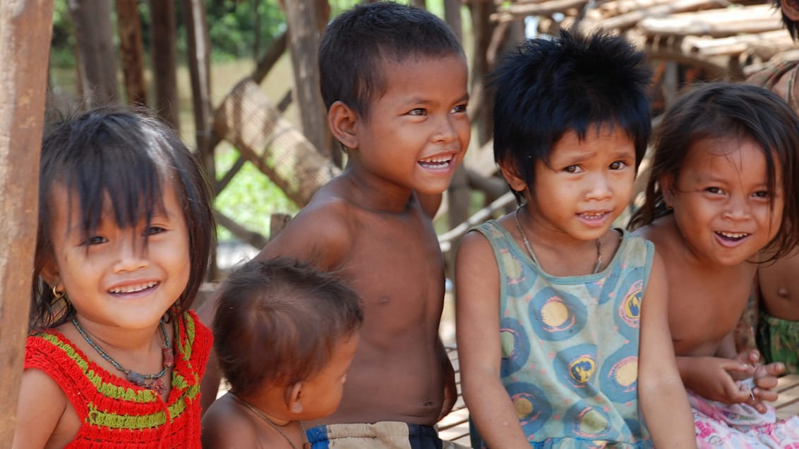Skønne børn i Cambodja