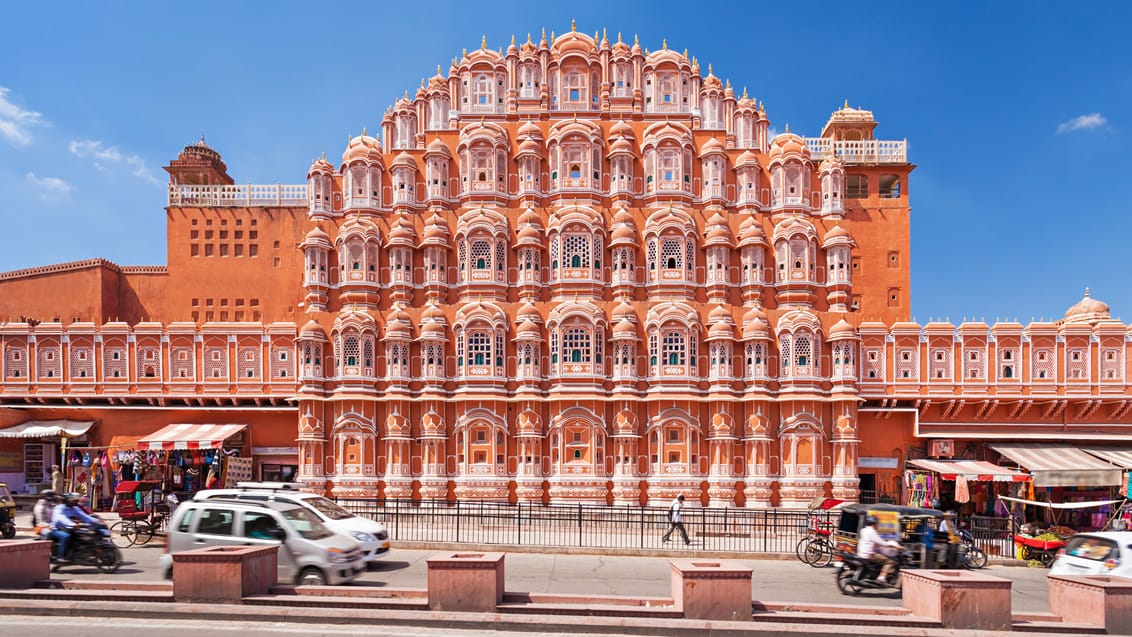 Hawa Mahal Palace, Jaipur, Rajasthan, Indien