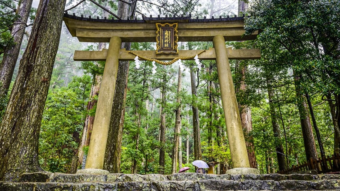 Trekking, kultur og pilgrimsvandring i Japan