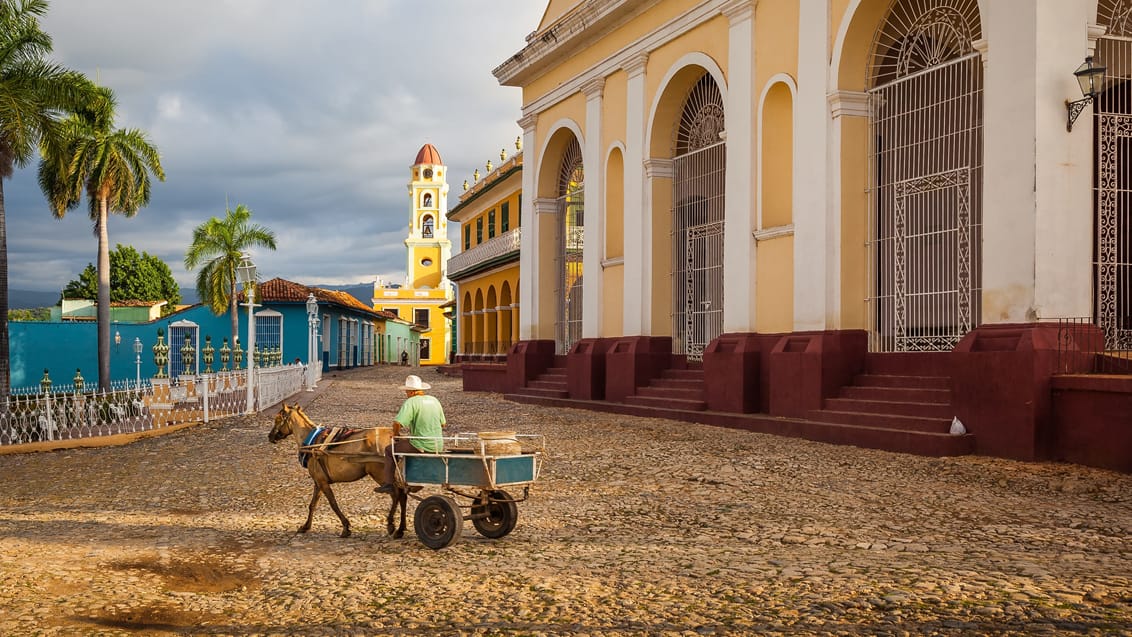 Det hyggelige centrum i Trinidad