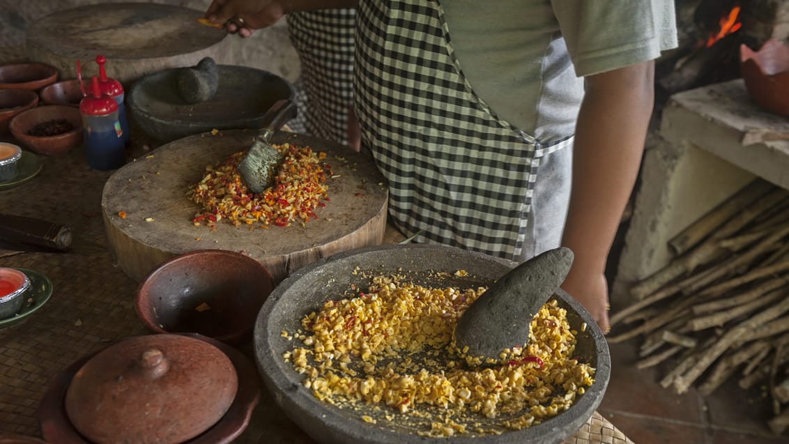 Madlavningskursus i Ubud