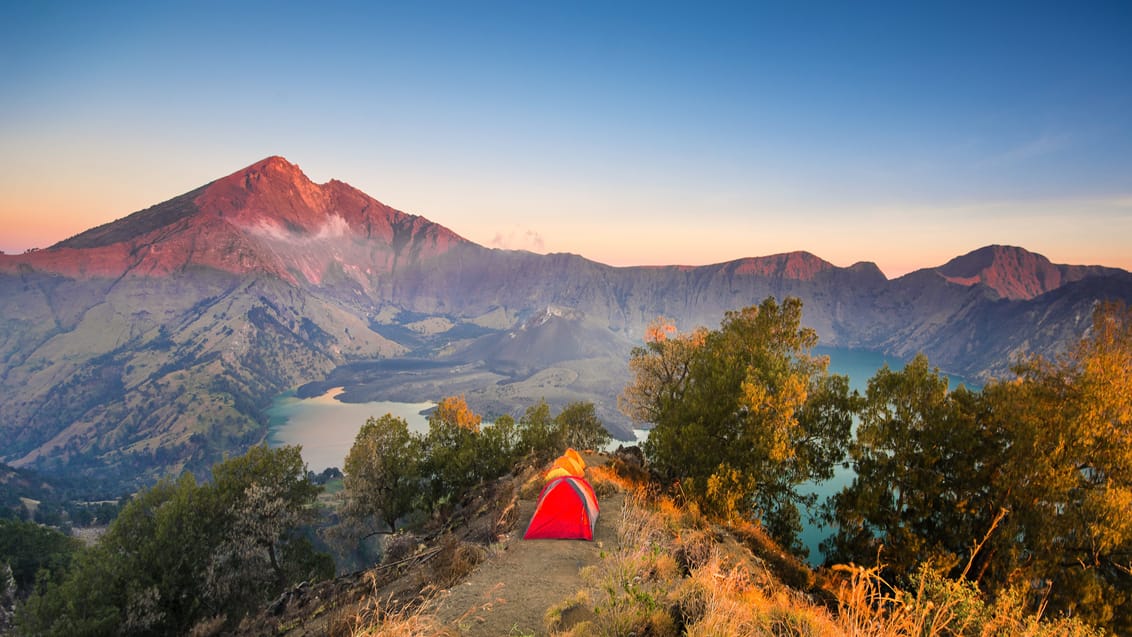 Oplev Rinjani-vulkanen