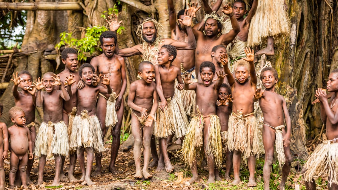 Mødet med Vanuatu's stammefolk er en unik oplevelse