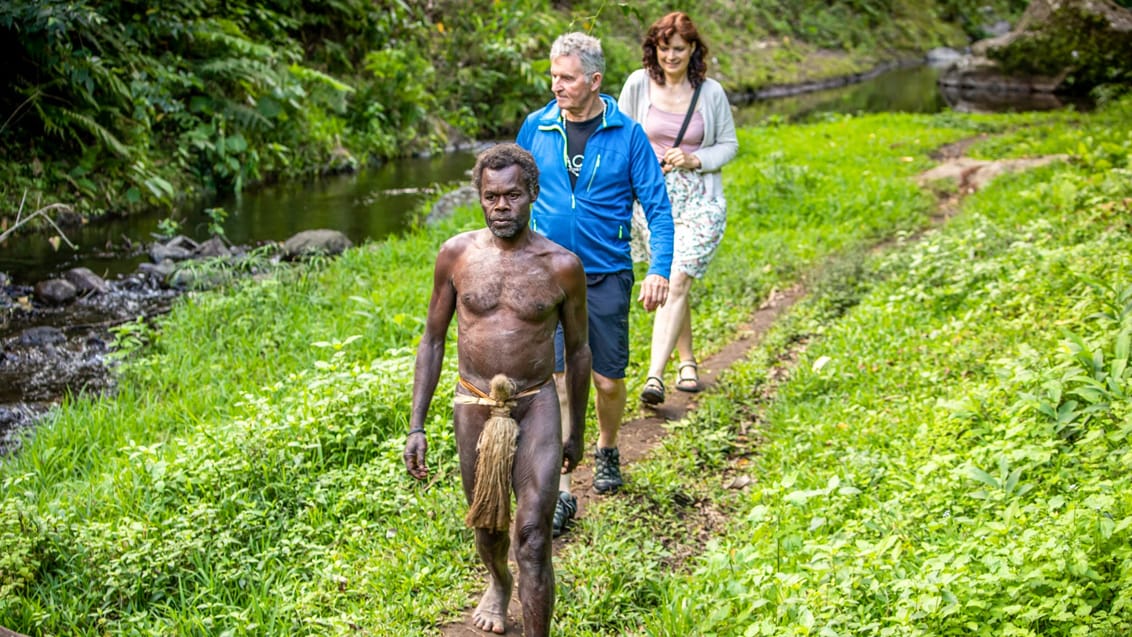 Mødet med Vanuatu's stammefolk er en unik oplevelse