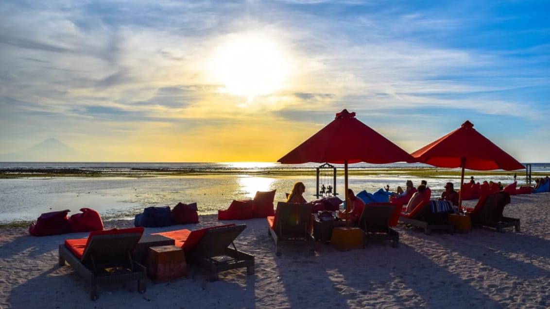 Nyd omgivelserne på Gili Islands