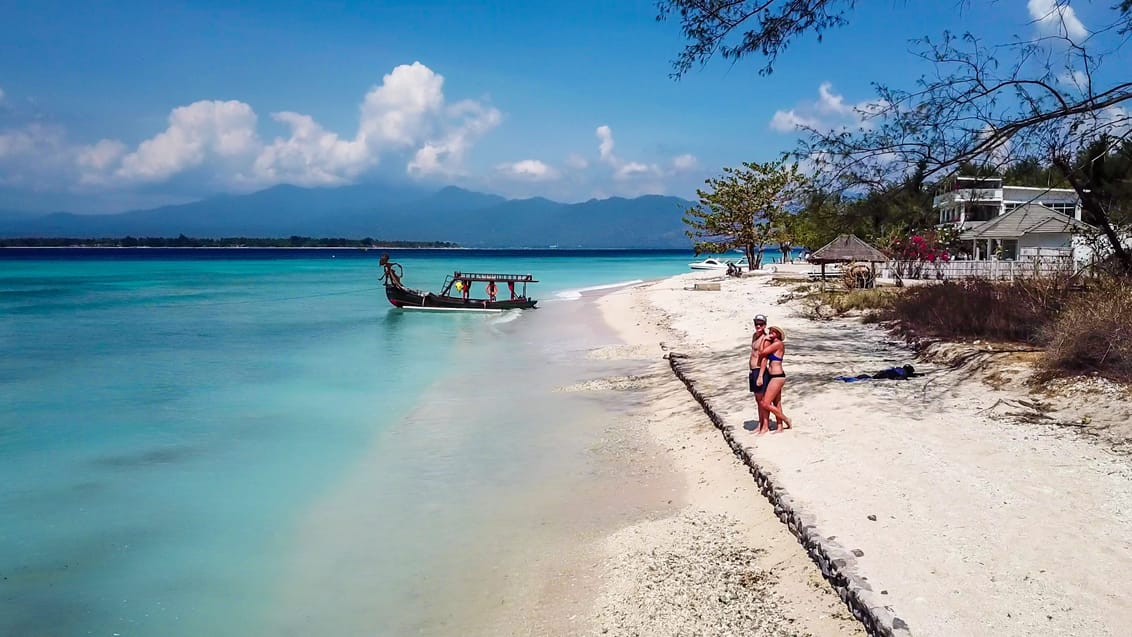 Nyd omgivelserne på Gili Islands