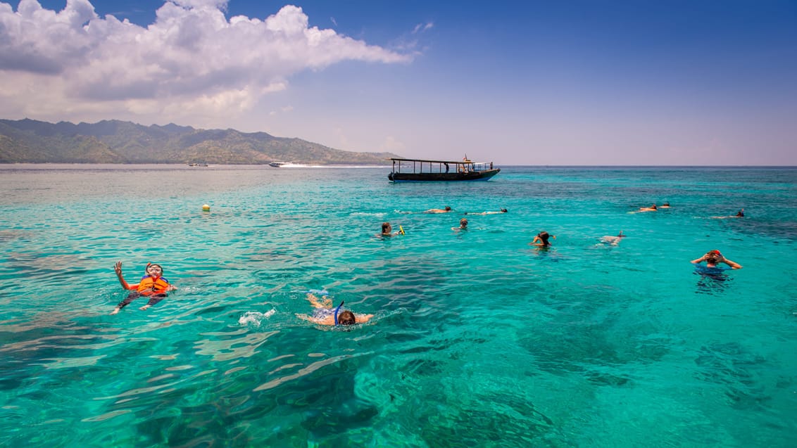 Nyd omgivelserne på Gili Islands