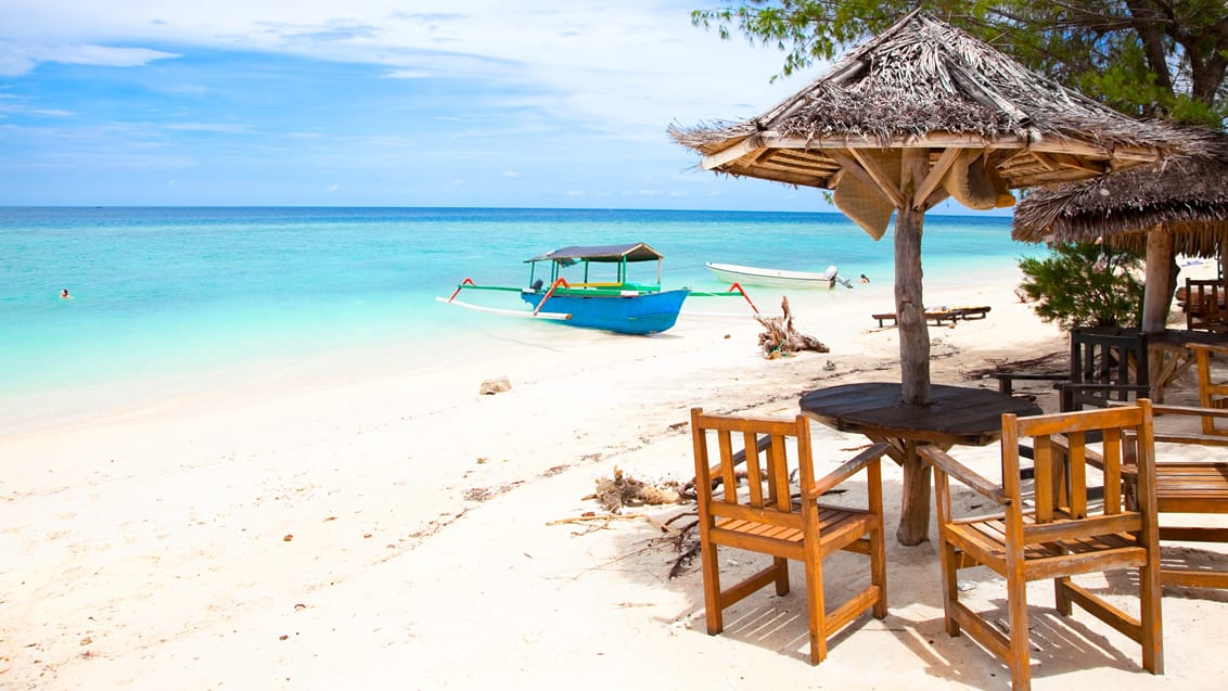 Nyd omgivelserne på Gili Islands