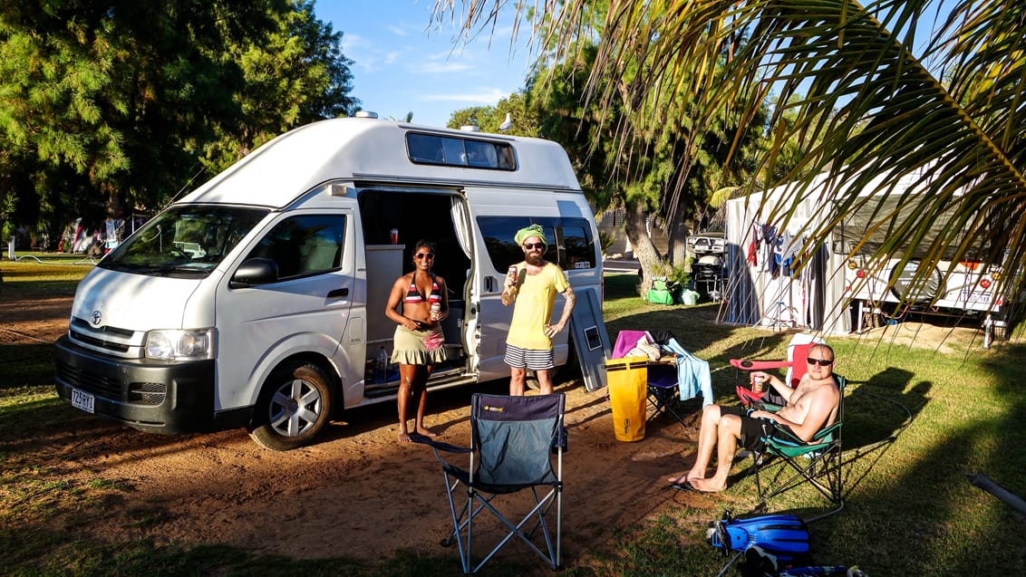 Campinghygge et sted i Vestaustralien