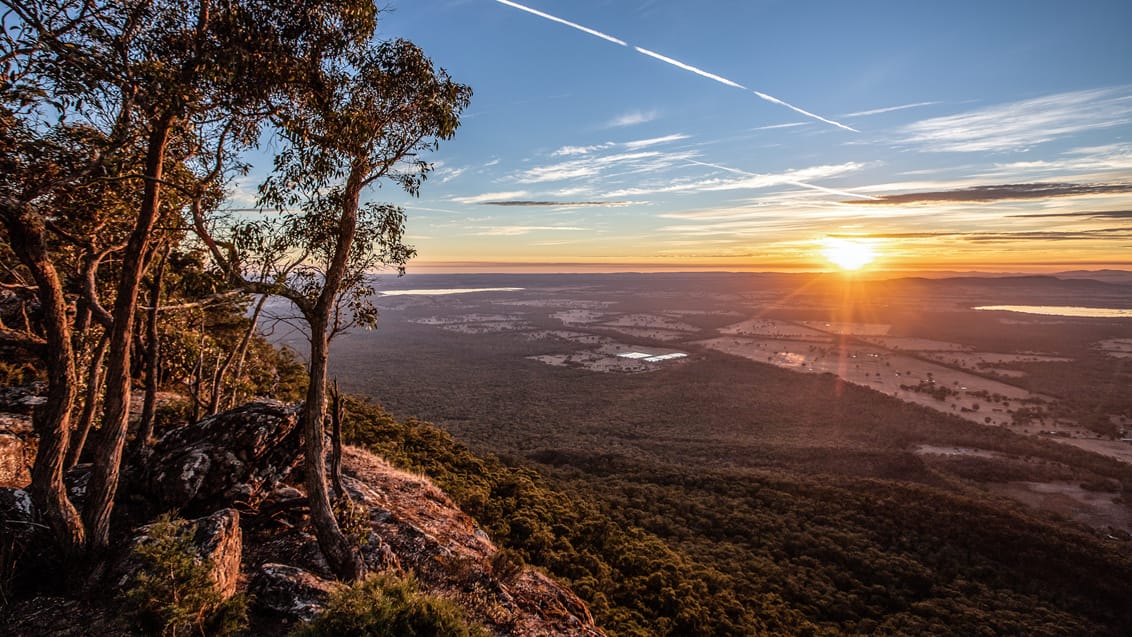 Smuk solopgang i Grampians Nationalpark