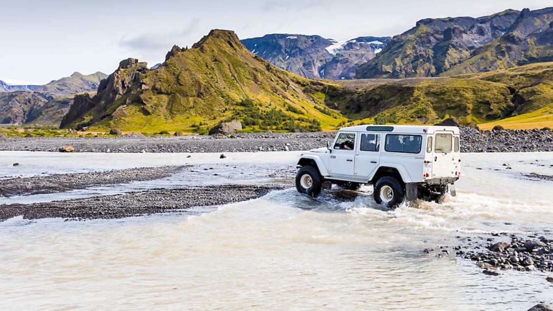 Tag med Jysk Rejsebureau på 4WD-eventyr på Island