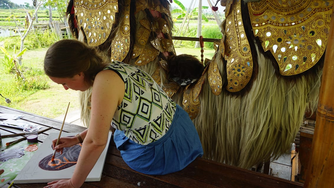 Lær lidt om billedkunst på Bali