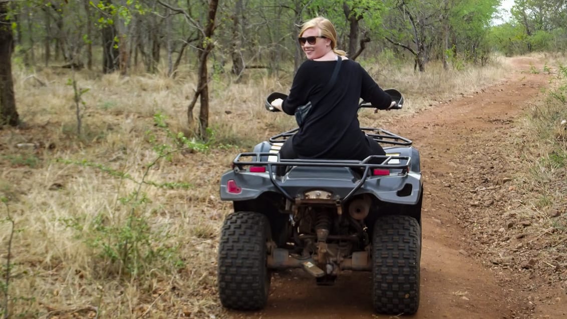 Quadbiking i Kruger området