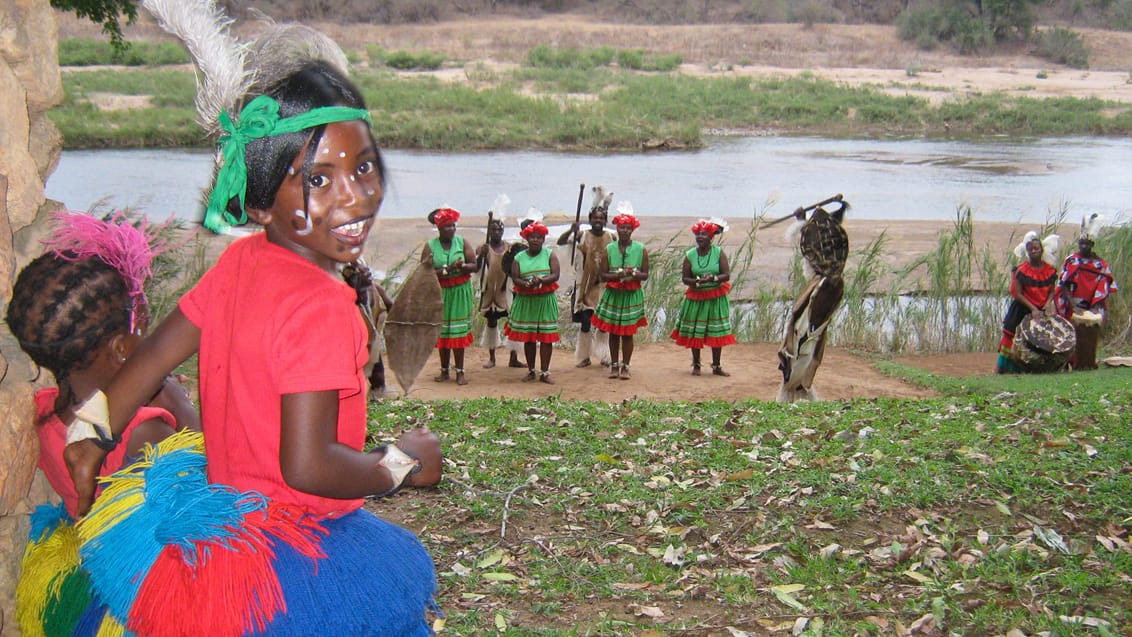 Lokale dansere ved Mpala Safari Lodge