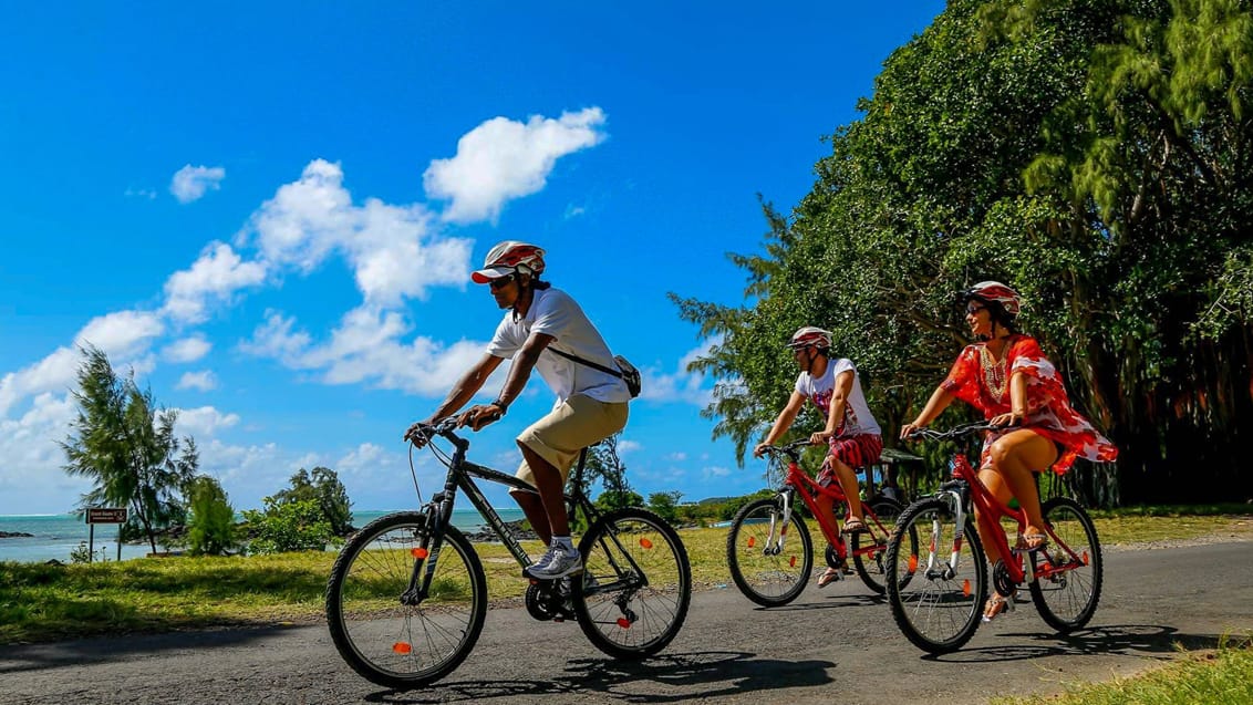 Lej cykler og udforsk området omkring resortet på Mauritius