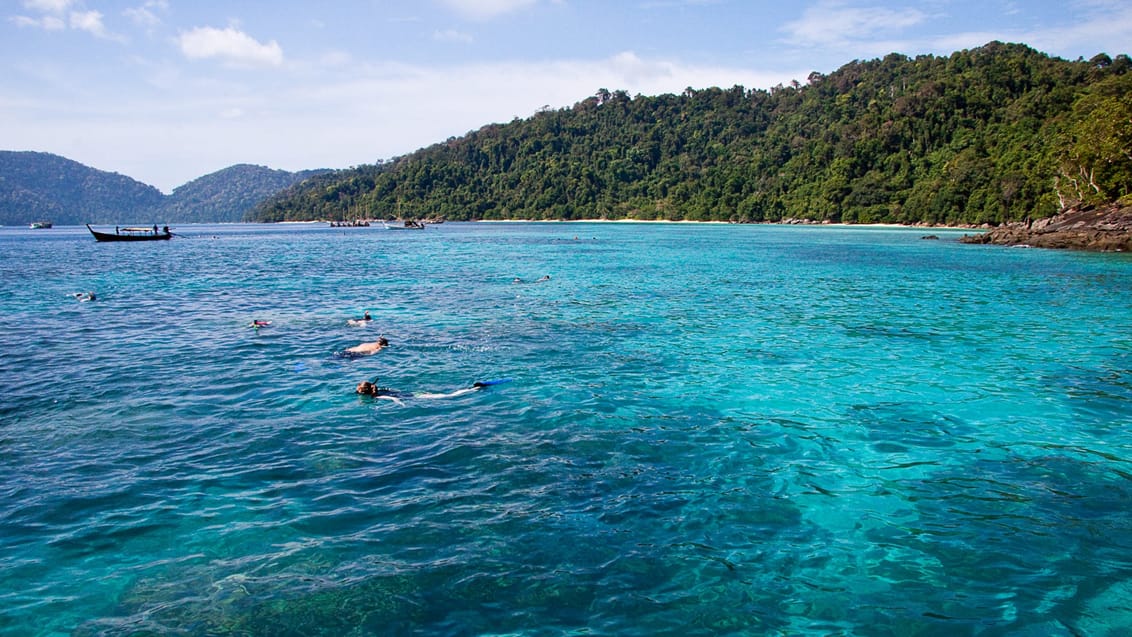 Andaman snorkel discovery, Thailand