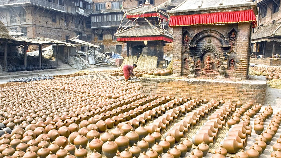 Pottery Square i Bhaktapur