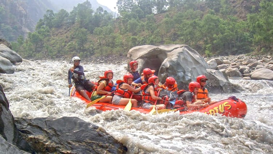 Bhote Khosi rafting