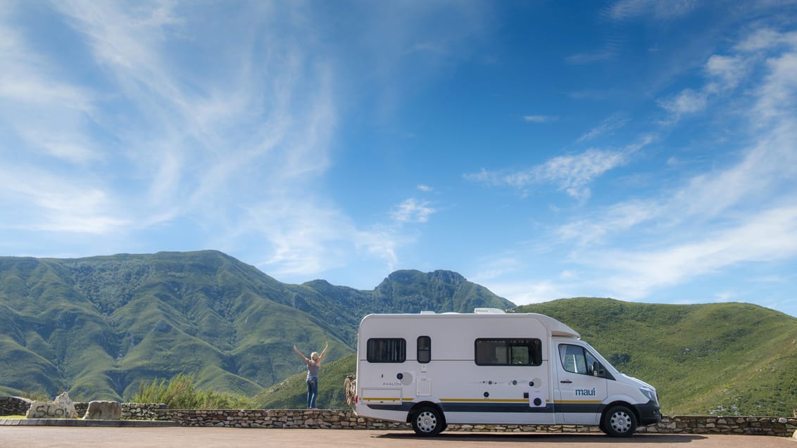 Få fuld frihed med en camperleje i Sydafrika