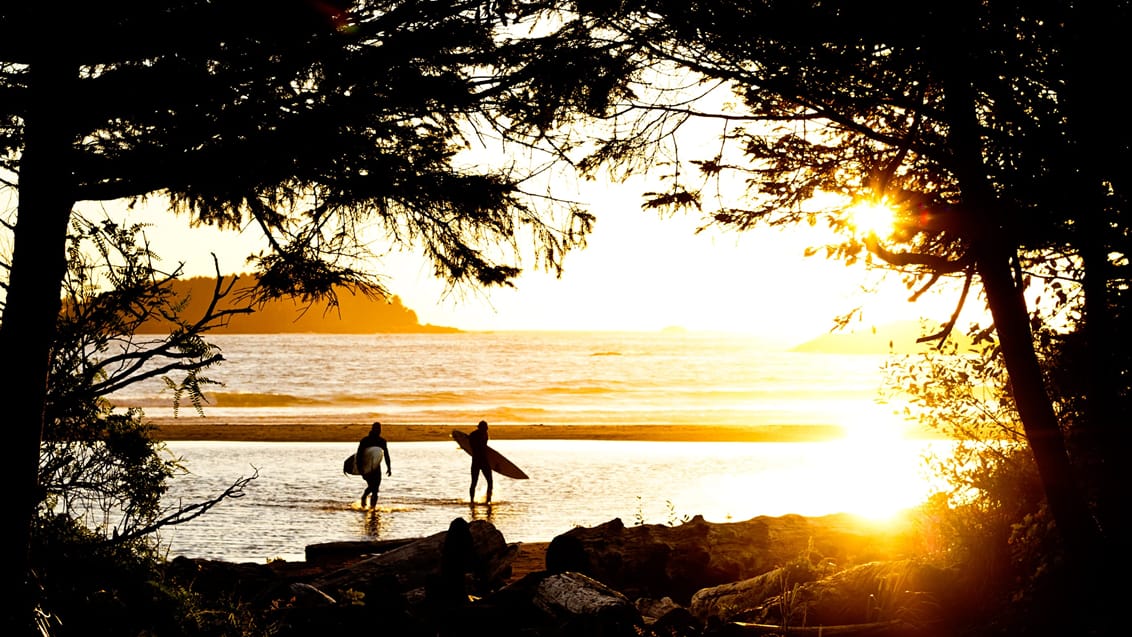 Prøv kræfter med surfing ved Tofino