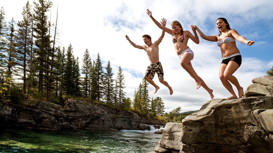 I Canada finder du ikke bounty-strande, men det er muligt at få sig en svømmetur