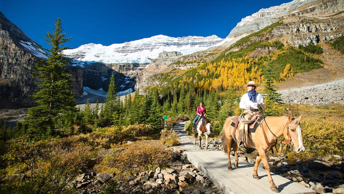 Udforsk Banff National Park på hesteryg