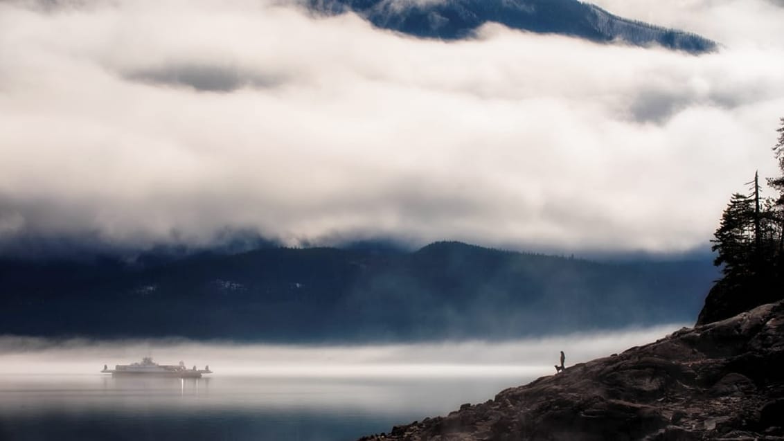 Inside Passage, fra Prince Rupert til Port Hardy på Vancouver Island, går for at være en af verdens smukkeste sejlture