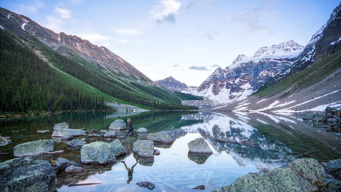 I Banff-, Jasper- og Yoho National Park finder du masser af varriede vandreruter