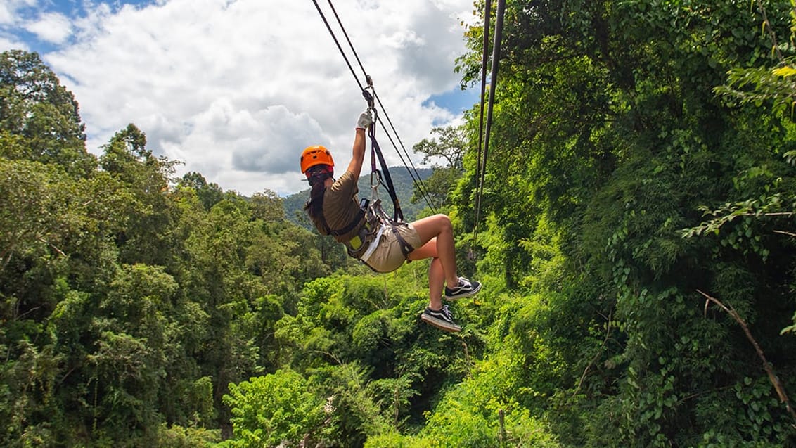 Ziplining, Chiang Mai