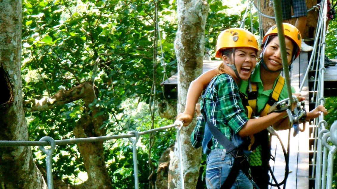 Ziplining, Chiang Mai