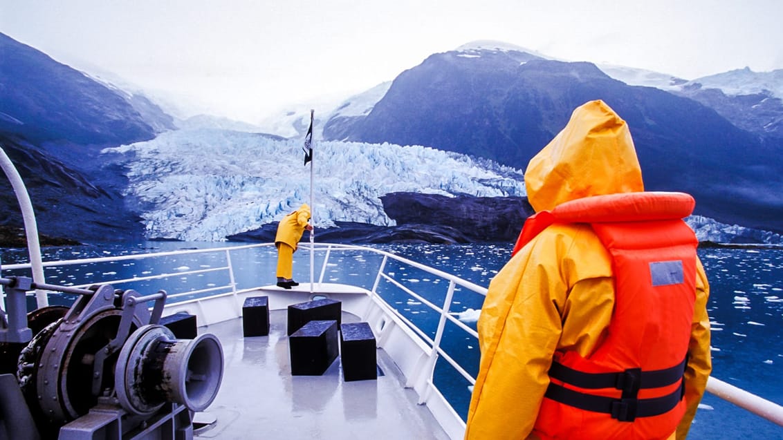 Sejl rundt blandt gletsjere og fjorde i det sydlige Chile