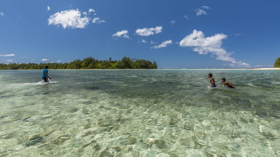 Hæng ud med de lokale ved Muri Beach på Rarotonga