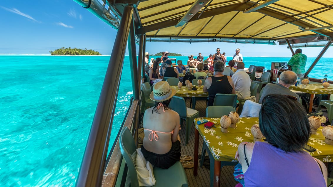 Udforsk en af verdens smukkeste laguner på AItutaki
